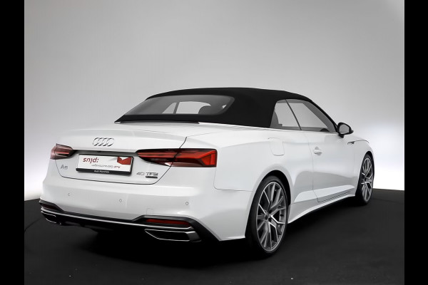 Audi A5 Cabriolet 40 TFSI Quattro ** MATRIX, LEDER, VIRTUAL, STOEL VENT, VERW. STUUR, 20-inch LMV ** 1e EIG - UNFALLFREI ** ** INFORMEER OOK NAAR ONZE AANTREKKELIJKE FINANCIAL-LEASE TARIEVEN **