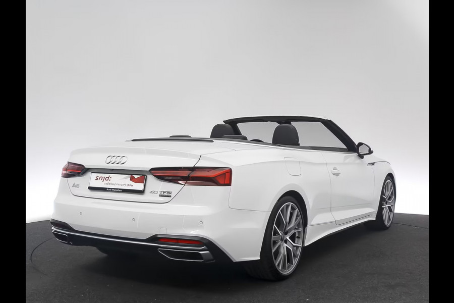 Audi A5 Cabriolet 40 TFSI Quattro ** MATRIX, LEDER, VIRTUAL, STOEL VENT, VERW. STUUR, 20-inch LMV ** 1e EIG - UNFALLFREI ** ** INFORMEER OOK NAAR ONZE AANTREKKELIJKE FINANCIAL-LEASE TARIEVEN **