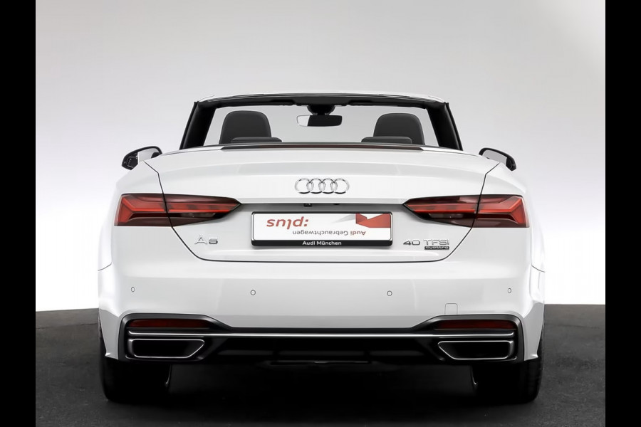 Audi A5 Cabriolet 40 TFSI Quattro ** MATRIX, LEDER, VIRTUAL, STOEL VENT, VERW. STUUR, 20-inch LMV ** 1e EIG - UNFALLFREI ** ** INFORMEER OOK NAAR ONZE AANTREKKELIJKE FINANCIAL-LEASE TARIEVEN **