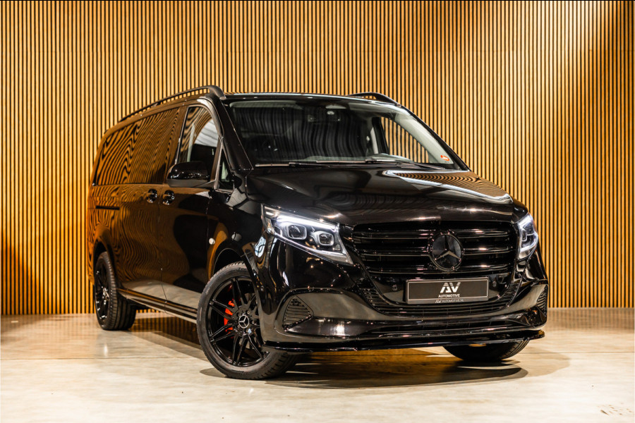 Mercedes-Benz Vito 119 CDI 4-MATIC DC L3 XL | AMG | L+R Schuifdeur | Dubbel cabine | 5-Zitter | Navigatie | CarPlay | Camera | Lederen bekleding |  | 2500 kg trekgewicht | Trekhaak | Multibeam Led | PDC V+A