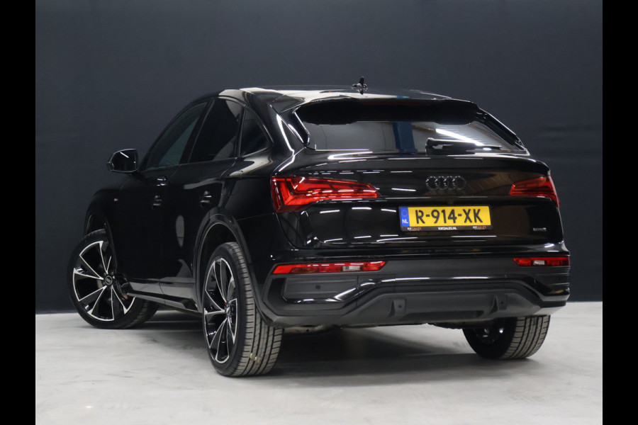 Audi Q5 Sportback 50 TFSI e S Line Sport [APPLE CARPLAY, VIRTUAL COCKPIT, CAMERA, MATRIX, TREKHAAK ELEK., ANDROID, LEDEREN SPORTSTOELEN, PDC V+A, CRUISE, CLIMATE, NIEUWSTAAT]