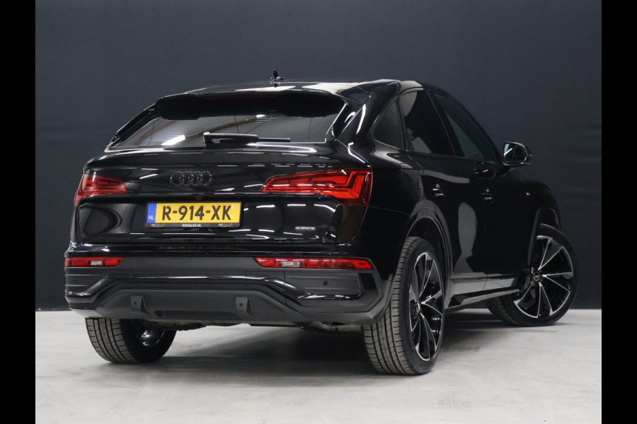 Audi Q5 Sportback 50 TFSI e S Line Sport [APPLE CARPLAY, VIRTUAL COCKPIT, CAMERA, MATRIX, TREKHAAK ELEK., ANDROID, LEDEREN SPORTSTOELEN, PDC V+A, CRUISE, CLIMATE, NIEUWSTAAT]