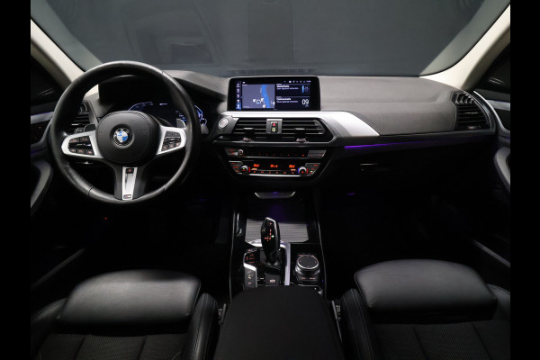 BMW X3 xDrive30e High Executive M Sport [HARMAN/KARDON, MEMORY SEATS, HEAD-UP, STUURVERWARMING, APPLE CARPLAY, ANDROID, ADAPTIVE CRUISE, 360 CAMERA, STOELVERWARMING, ADAPTIVE LED, NIEUWSTAAT]