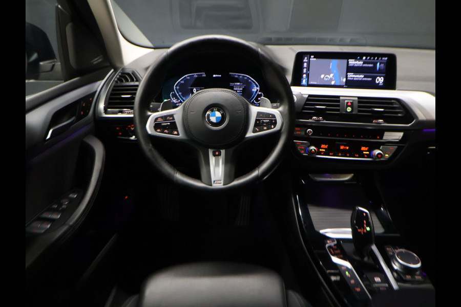 BMW X3 xDrive30e High Executive M Sport [HARMAN/KARDON, MEMORY SEATS, HEAD-UP, STUURVERWARMING, APPLE CARPLAY, ANDROID, ADAPTIVE CRUISE, 360 CAMERA, STOELVERWARMING, ADAPTIVE LED, NIEUWSTAAT]