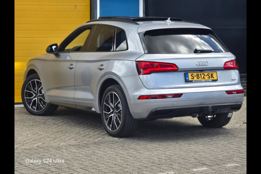 Audi Q5 2.0 TFSI Quattro Design Pro Line Plus / AUT / Leder / Acc / Open Panoramadak / Elek Stoel / 360 Camera / Allu Velgen
