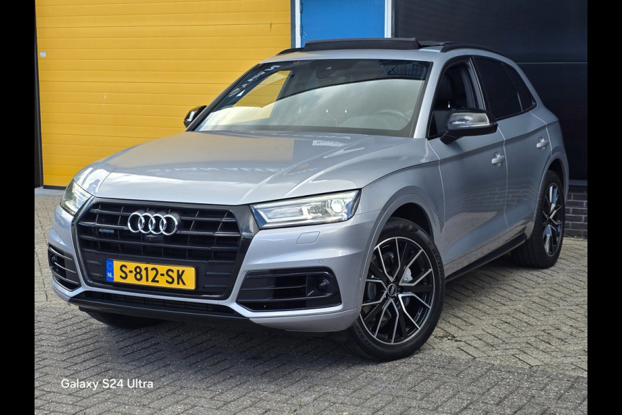 Audi Q5 2.0 TFSI Quattro Design Pro Line Plus / AUT / Leder / Acc / Open Panoramadak / Elek Stoel / 360 Camera / Allu Velgen