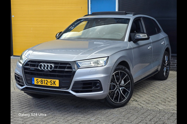 Audi Q5 2.0 TFSI Quattro Design Pro Line Plus / AUT / Leder / Acc / Open Panoramadak / Elek Stoel / 360 Camera / Allu Velgen