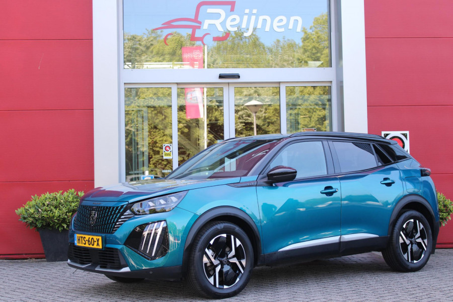 Peugeot 2008 1.2 Hybrid 145 GT AUTOMAAT | NAVIGATIE | FULL LED KOPLAMPEN | DRAADLOZE APPLE CARPLAY/ANDROID AUTO | ADAPTIVE CRUISE CONTROL | CAMERA VOOR + ACHTER | CLIMATE CONTROL | LICHTMETALEN VELGEN 17" | KEYLESS ENTRY/START | DAB+ RADIO | DODEHOEK DETECTIE | PARKEERSENSOREN VOOR + ACHTER | DRAADLOZE TELEFOONLADER |