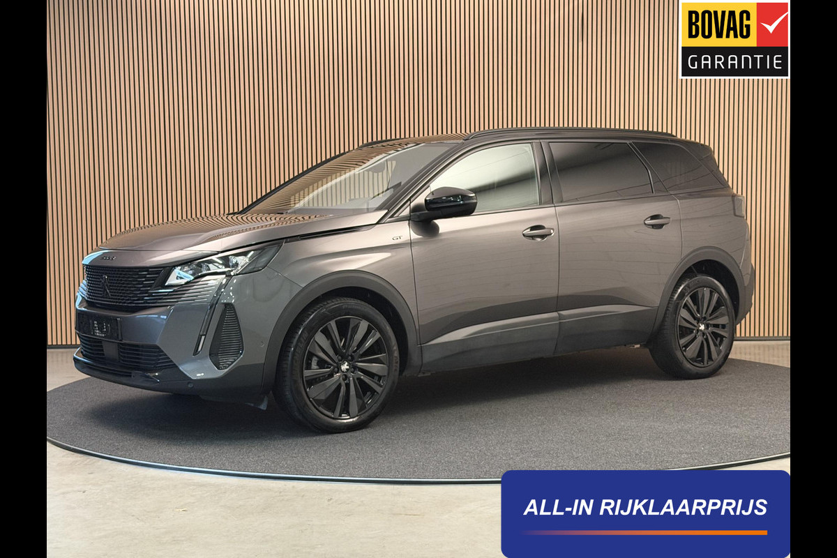 Peugeot 5008 1.2 PureTech 130PK Aut. GT BLACK PAKKET | LED | Camera | Navi | 7 Zits | Incl. garantie