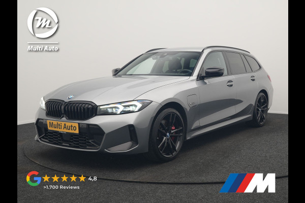 BMW 3 Serie Touring 330e xDrive M Sport PHEV FACELIFT MODEL 293pk Dealer O.H. | Trekhaak Af Fabriek | Adaptive Cruise | Lederen Sportstoelen Verwarmd | Sfeerverlichting | Apple Carplay | 19"L.M & M Sportremmen | Stuur Verwarmd | Hifi Audio | Adaptive LED | DAB | Plug In Hybrid |