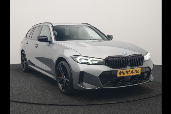 BMW 3 Serie Touring 330e xDrive M Sport PHEV FACELIFT MODEL 293pk Dealer O.H. | Trekhaak Af Fabriek | Adaptive Cruise | Lederen Sportstoelen Verwarmd | Sfeerverlichting | Apple Carplay | 19"L.M & M Sportremmen | Stuur Verwarmd | Hifi Audio | Adaptive LED | DAB | Plug In Hybrid |