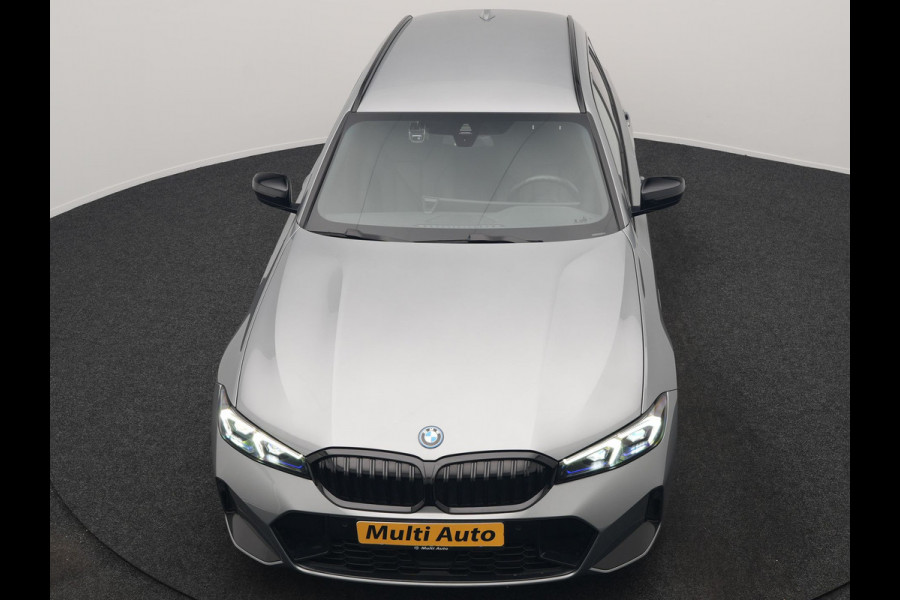 BMW 3 Serie Touring 330e xDrive M Sport PHEV FACELIFT MODEL 293pk Dealer O.H. | Trekhaak Af Fabriek | Adaptive Cruise | Lederen Sportstoelen Verwarmd | Sfeerverlichting | Apple Carplay | 19"L.M & M Sportremmen | Stuur Verwarmd | Hifi Audio | Adaptive LED | DAB | Plug In Hybrid |