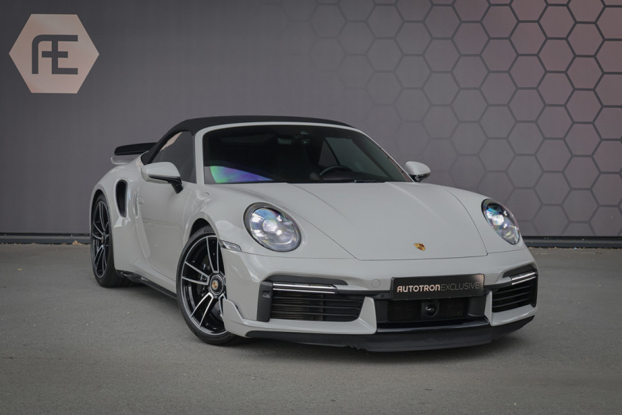 Porsche 911 Cabrio 3.8 Turbo S | SPORT DESIGN AERO KIT | LIFTING | FULL PPF | BOSE | GT SPORTSTUUR MET VERWARMING | PDLS+ | 360CAM | PASM |