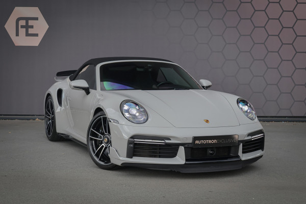 Porsche 911 Cabrio 3.8 Turbo S | SPORT DESIGN AERO KIT | LIFTING | FULL PPF | BOSE | GT SPORTSTUUR MET VERWARMING | PDLS+ | 360CAM | PASM |