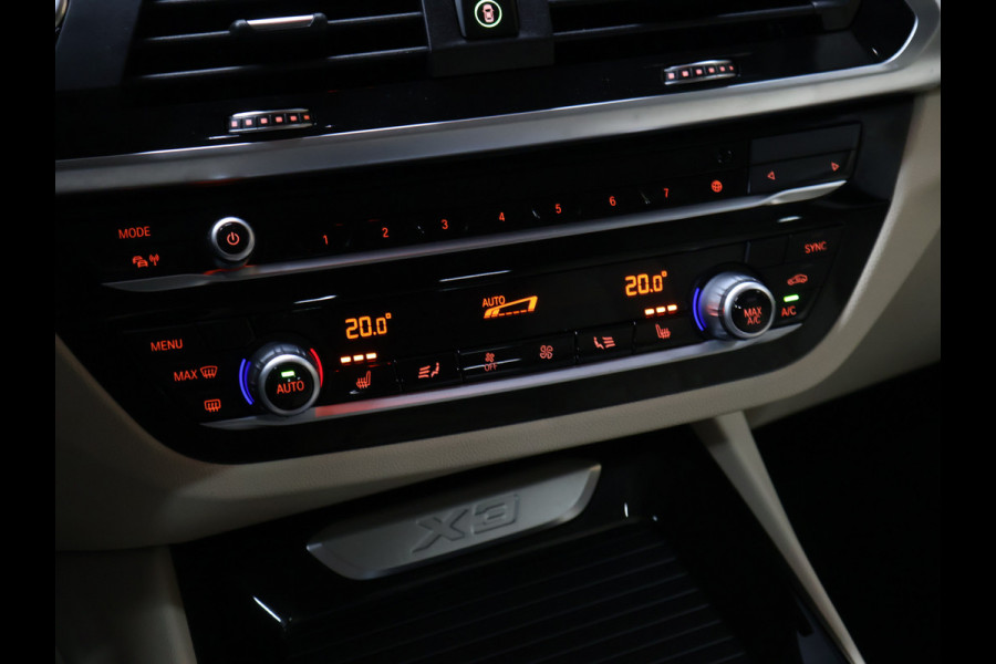 BMW X3 xDrive30e High Executive [APPLE CARPLAY, HEAD-UP, STOELVERWARMING, VOL LEDER, ADAPTIVE LED, PDC V+A, CRUISE CONTROL, ELEKTRISCHE ACHTERKLEP, CLIMATE CONTROL, NIEUWSTAAT]