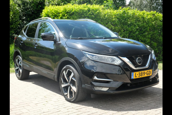 Nissan QASHQAI 1.3 DIG-T Premium Edition 140 PK | Lederen bekleding | Panoramadak | 360 Camera | Stoelverwarming | Navigatie | CarPlay | LMV 19" | LED