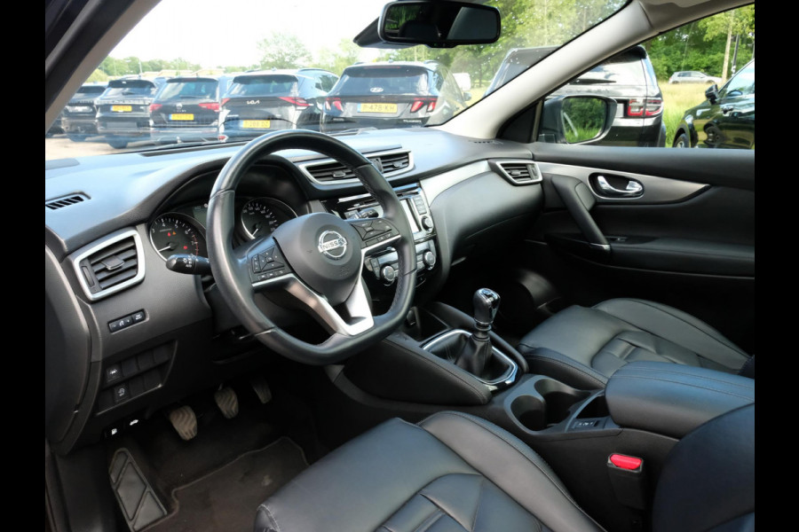 Nissan QASHQAI 1.3 DIG-T Premium Edition 140 PK | Lederen bekleding | Panoramadak | 360 Camera | Stoelverwarming | Navigatie | CarPlay | LMV 19" | LED