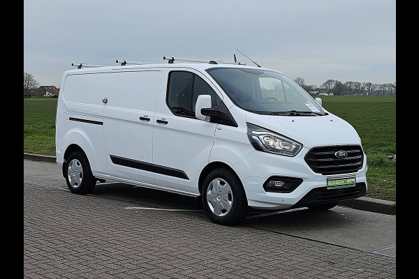 Ford Transit Custom 320 2.0 L2H1 2x schuifdeur, airco, pdc, trekhaak, stoelverwarming
