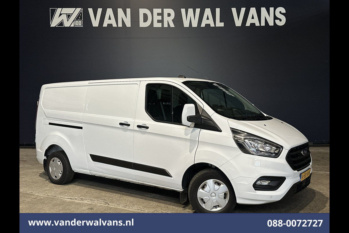 Ford Transit Custom 2.0 TDCI 131pk L2H1 Euro6 Airco | Apple Carplay | Stoelverwarming | LED | Cruisecontrol Verwarmde voorruit, Parkeersensoren, Bijrijdersbank, 2800kg trekvermogen, Android Auto