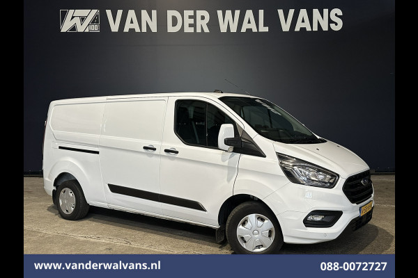 Ford Transit Custom 2.0 TDCI 131pk L2H1 Euro6 Airco | Apple Carplay | Stoelverwarming | LED | Cruisecontrol Verwarmde voorruit, Parkeersensoren, Bijrijdersbank, 2800kg trekvermogen, Android Auto