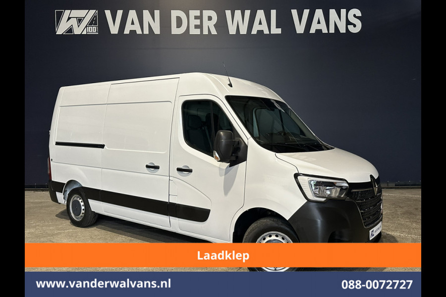 Renault Master 2.3 dCi 150pk L2H2 Euro6 Airco | Laadklep | 2x Zijdeur | Camera | Navigatie | LED | Cruisecontrol Parkeersensoren, Bijrijdersbank