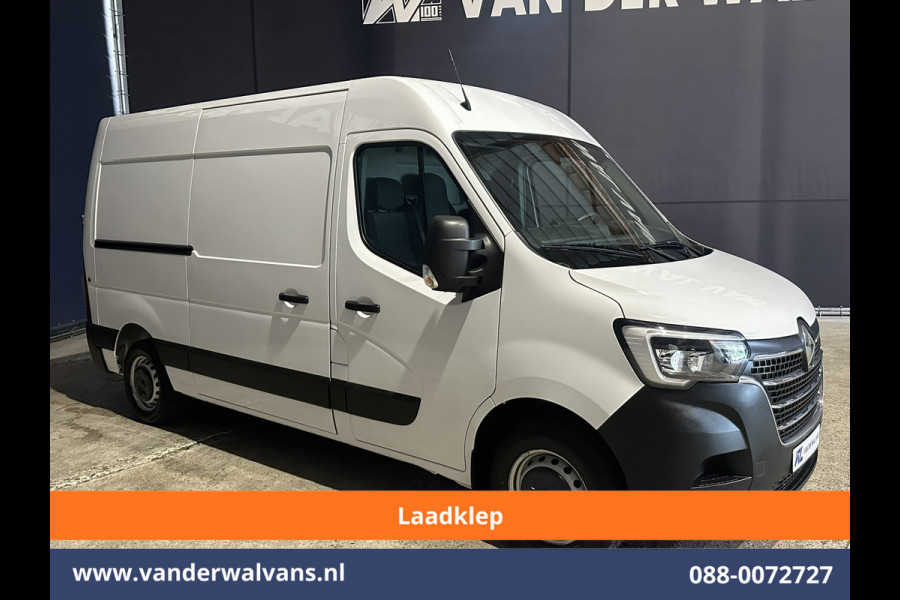 Renault Master 2.3 dCi 150pk L2H2 Euro6 Airco | Laadklep | 2x Zijdeur | Camera | Navigatie | LED | Cruisecontrol Parkeersensoren, Bijrijdersbank