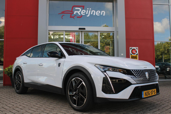 Peugeot 408 1.2 Hybrid 145PK AUTOMAAT GT | 360° CAMERA | DODEHOEK DETECTIE | KEYLESS ENTRY/START | ADAPTIVE CRUISE CONTROL | NAVIGATIE | DRAADLOZE APPLE CARPLAY/ANDROID AUTO | PARKEERSENSOREN VOOR + ACHTER | LED MATRIX KOPLAMPEN | 19" LICHTMETALEN VELGEN | ELEKTRISCH BEDIENBARE ACHTERKLEP | CLIMATE CONTROL | STUUR VERWARMING |