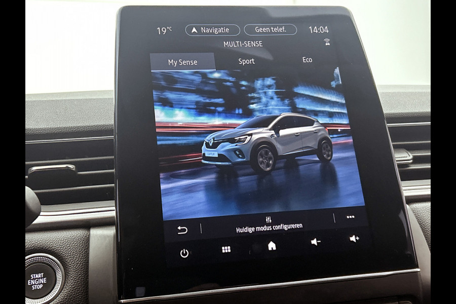 Renault Captur 160PK Intens Hybrid mild | CAMERA | NAVI GROOT | ADAPTIVE CRUISE | BOSE