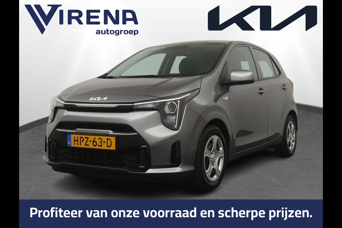 Kia Picanto 1.0 DPI DynamicLine Airco - Apple Carplay/Andriod Auto - Cruise Control - Navigatie - Fabrieksgarantie Tot 05-2032 - Virena Zekerheidspakket €895,-