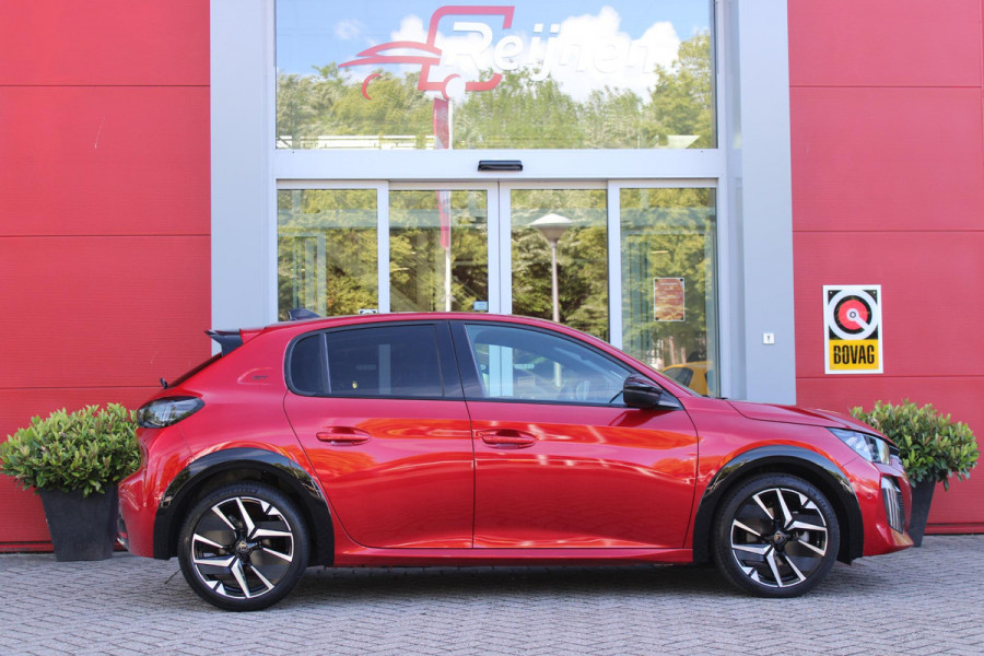 Peugeot 208 1.2 Hybrid 145PK AUTOMAAT GT | NAVIGATIE | DRAADLOZE APPLE CARPLAY/ANDROID AUTO | CAMERA VOOR + ACHTER | FULL LED KOPLAMPEN | LICHTMETALEN VELGEN 17" | DODEHOEK DETECTIE | DRAADLOZE TELEFOONLADER | KEYLESS ENTRY/START | DAB+ RADIO | ADAPTIVE CRUISE CONTROL | CLIMATE CONTROL |