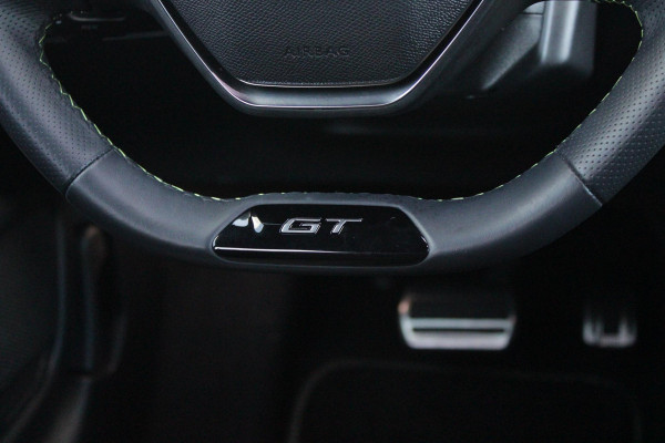 Peugeot 208 1.2 Hybrid 145PK AUTOMAAT GT | NAVIGATIE | DRAADLOZE APPLE CARPLAY/ANDROID AUTO | CAMERA VOOR + ACHTER | FULL LED KOPLAMPEN | LICHTMETALEN VELGEN 17" | DODEHOEK DETECTIE | DRAADLOZE TELEFOONLADER | KEYLESS ENTRY/START | DAB+ RADIO | ADAPTIVE CRUISE CONTROL | CLIMATE CONTROL |