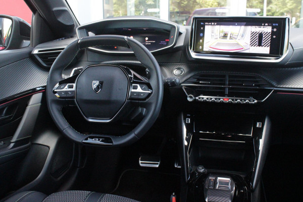 Peugeot 208 1.2 Hybrid 145PK AUTOMAAT GT | NAVIGATIE | DRAADLOZE APPLE CARPLAY/ANDROID AUTO | CAMERA VOOR + ACHTER | FULL LED KOPLAMPEN | LICHTMETALEN VELGEN 17" | DODEHOEK DETECTIE | DRAADLOZE TELEFOONLADER | KEYLESS ENTRY/START | DAB+ RADIO | ADAPTIVE CRUISE CONTROL | CLIMATE CONTROL |