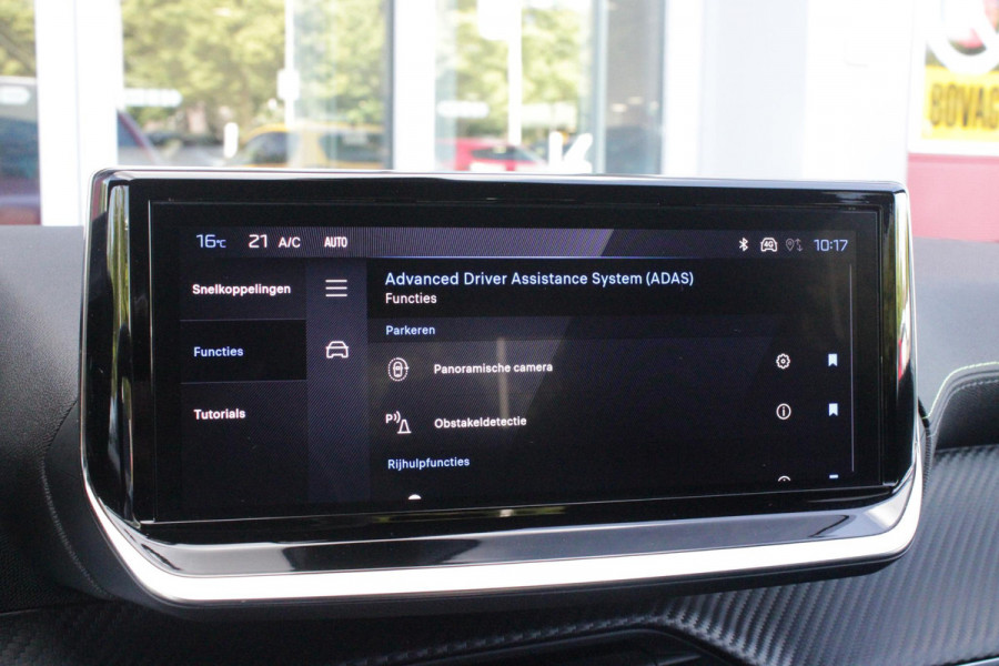 Peugeot 208 1.2 Hybrid 145PK AUTOMAAT GT | NAVIGATIE | DRAADLOZE APPLE CARPLAY/ANDROID AUTO | CAMERA VOOR + ACHTER | FULL LED KOPLAMPEN | LICHTMETALEN VELGEN 17" | DODEHOEK DETECTIE | DRAADLOZE TELEFOONLADER | KEYLESS ENTRY/START | DAB+ RADIO | ADAPTIVE CRUISE CONTROL | CLIMATE CONTROL |
