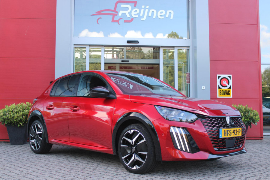 Peugeot 208 1.2 Hybrid 145PK AUTOMAAT GT | NAVIGATIE | DRAADLOZE APPLE CARPLAY/ANDROID AUTO | CAMERA VOOR + ACHTER | FULL LED KOPLAMPEN | LICHTMETALEN VELGEN 17" | DODEHOEK DETECTIE | DRAADLOZE TELEFOONLADER | KEYLESS ENTRY/START | DAB+ RADIO | ADAPTIVE CRUISE CONTROL | CLIMATE CONTROL |