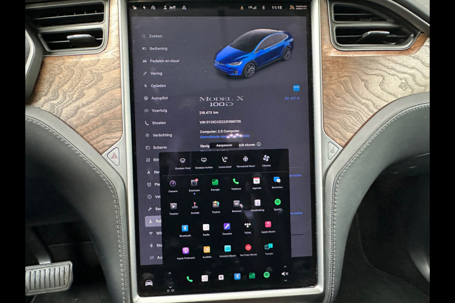 Tesla Model X 100D 6p. SOH 88%