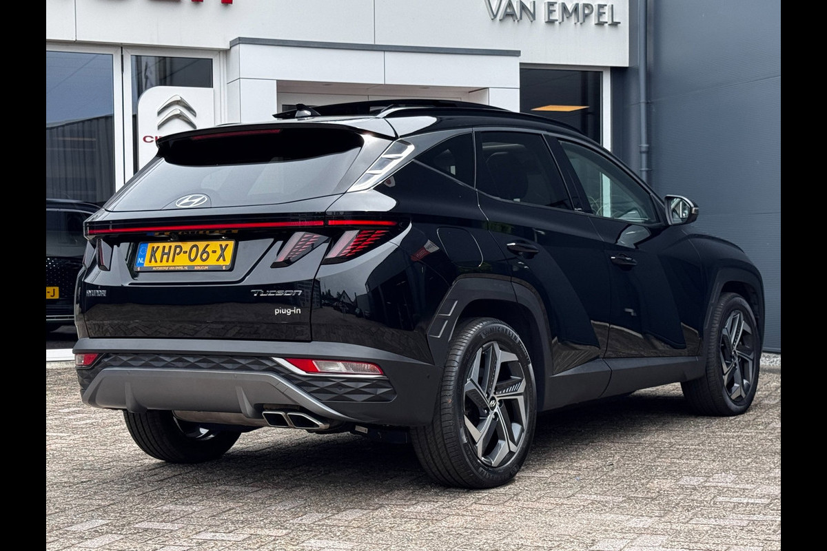 Hyundai Tucson 1.6 T-GDI PHEV Premium Sky 4WD | 97,4 % SOH | Panoramadak | Leder + Memory | Camera 360 | Elek. Achterklep