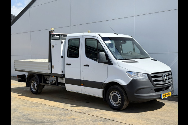 Mercedes-Benz Sprinter 314 2.2 CDI DC Open Laadbak Dubbele cabine 6-persoons Trekhaak Navigatie Carplay Climate control
