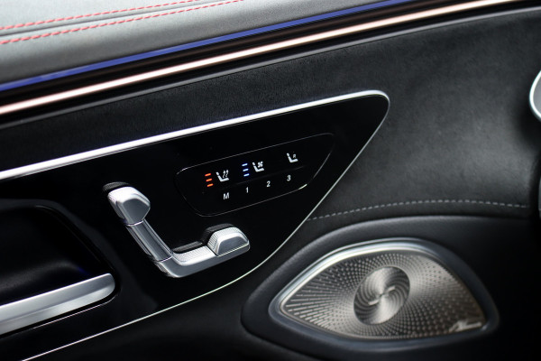 Mercedes-Benz EQS 450+ AMG Line Premium+ 108 kWh | Luchtvering | Achterasbesturing | Distronic+ | Burmester | Stoelventilatie | Massage | Digital Light | Panoramadak | HUD | Verwarmd Stuurwiel |