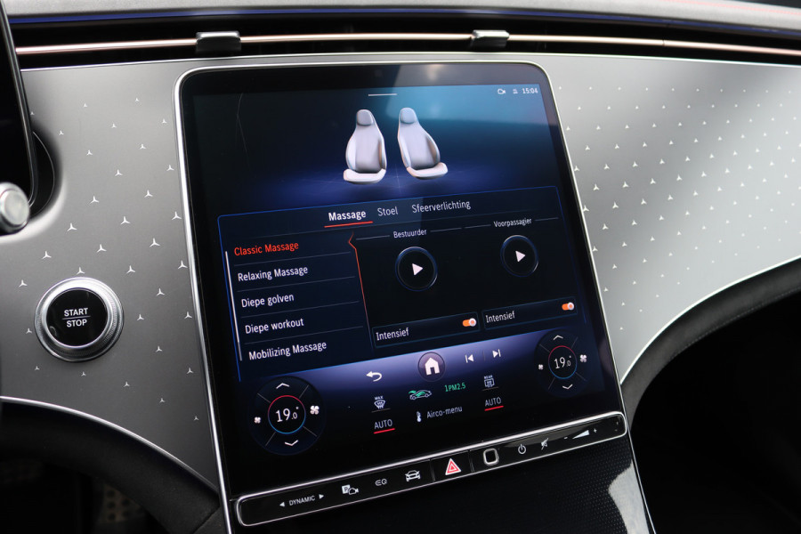 Mercedes-Benz EQS 450+ AMG Line Premium+ 108 kWh | Luchtvering | Achterasbesturing | Distronic+ | Burmester | Stoelventilatie | Massage | Digital Light | Panoramadak | HUD | Verwarmd Stuurwiel |