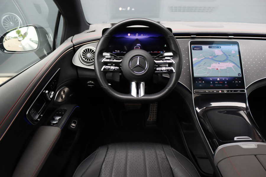 Mercedes-Benz EQS 450+ AMG Line Premium+ 108 kWh | Luchtvering | Achterasbesturing | Distronic+ | Burmester | Stoelventilatie | Massage | Digital Light | Panoramadak | HUD | Verwarmd Stuurwiel |