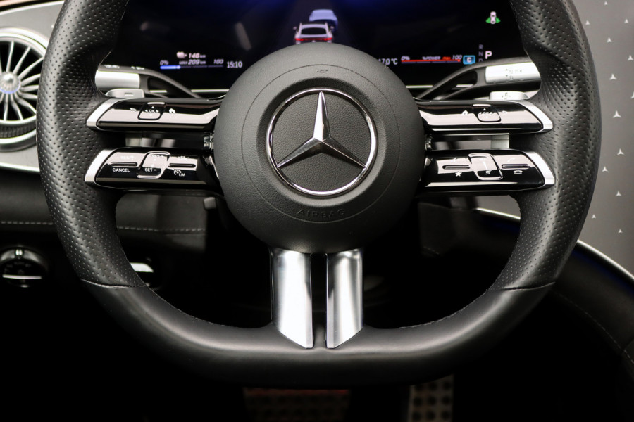 Mercedes-Benz EQS 450+ AMG Line Premium+ 108 kWh | Luchtvering | Achterasbesturing | Distronic+ | Burmester | Stoelventilatie | Massage | Digital Light | Panoramadak | HUD | Verwarmd Stuurwiel |