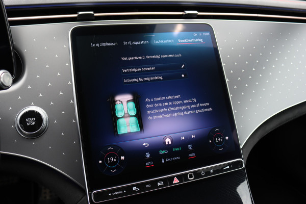 Mercedes-Benz EQS 450+ AMG Line Premium+ 108 kWh | Luchtvering | Achterasbesturing | Distronic+ | Burmester | Stoelventilatie | Massage | Digital Light | Panoramadak | HUD | Verwarmd Stuurwiel |