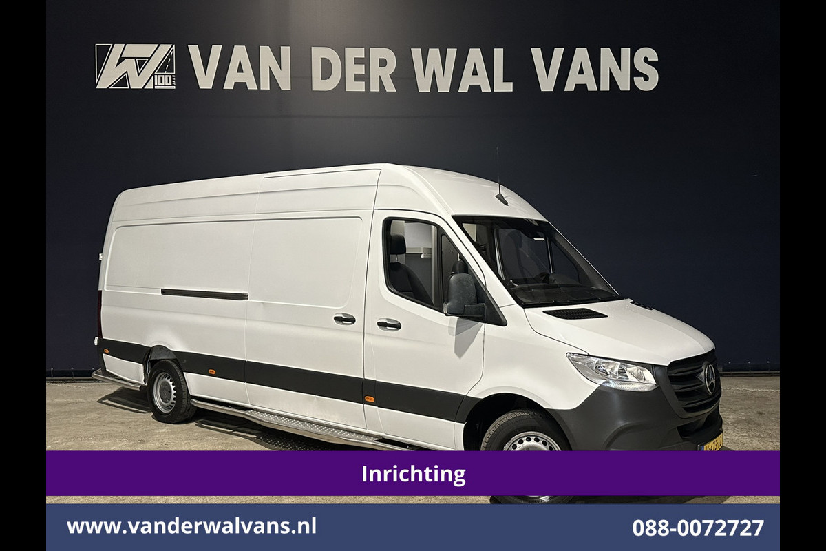 Mercedes-Benz Sprinter 311 CDI Automaat L3H2 *PostNL inrichting* Euro6 Airco | Camera | Schappen Doorloopdeur, 270 Gr. achterdeuren, Sidebars