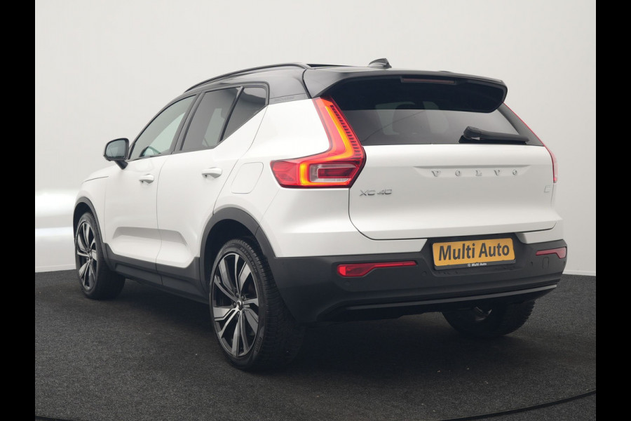 Volvo XC40 Pro Recharge Pure Electric 70kWh 232pk | Panodak | Adaptive Cruise | 360 Camera | Warmtepomp | Sportstoelen Memory & Verwarmd | Harman / Kardon | Google Assistent | 20"L.M | Stuur Verwarmd | Keyless | Blis | DAB |
