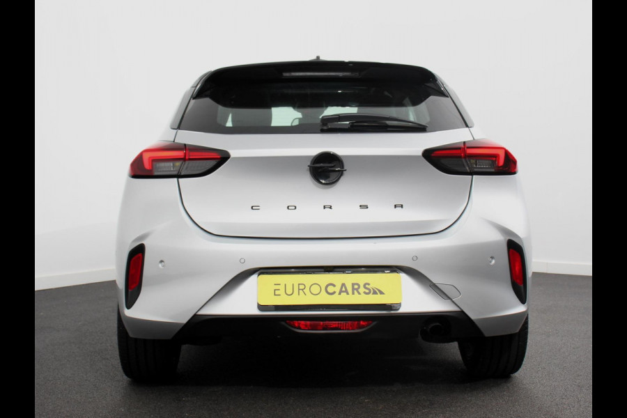 Opel Corsa 1.2 GS Panorama dak Climate Control Achteruitrij Camera Parkeersensoren Cruise control LED Verwarmde voorstoelen Stuurwiel verwarmd Apple carplay/ Android Auto