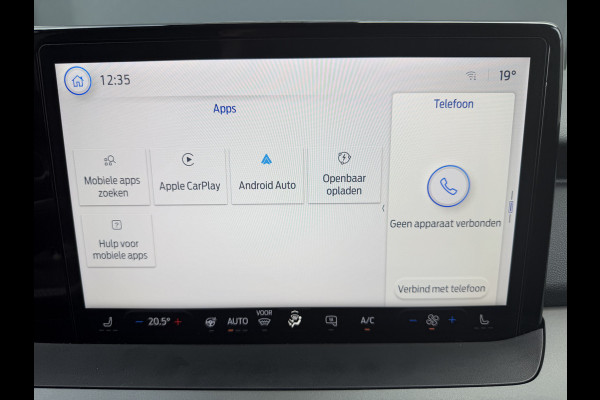 Ford E-Transit Cour. Limited 44 kWh Direct rijden/CarPlay/Sortimo inbouw/stoelverwarming