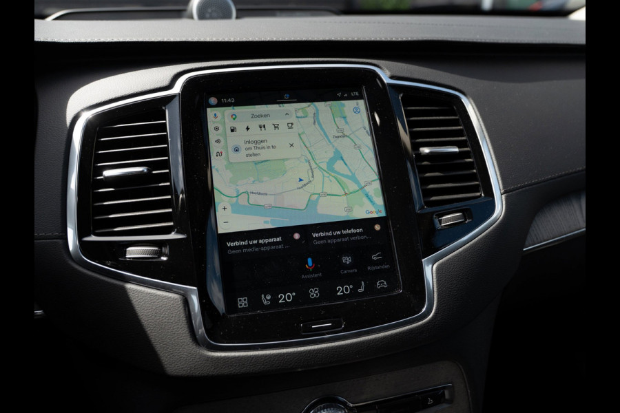 Volvo XC90 2.0 T8 Recharge AWD Ultimate Bright | Massage | Bowers&Wilkins Sound | Luchtvering | Trekhaak | Polestar