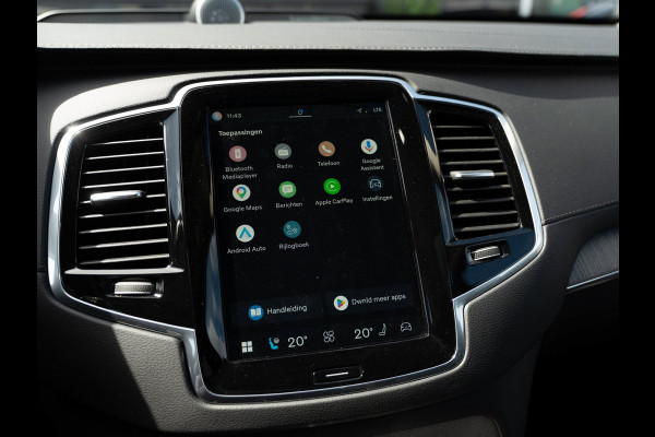 Volvo XC90 2.0 T8 Recharge AWD Ultimate Bright | Massage | Bowers&Wilkins Sound | Luchtvering | Trekhaak | Polestar