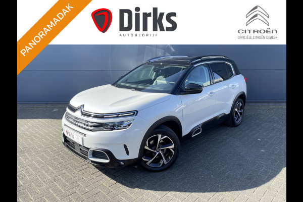 Citroën C5 Aircross 130pk Shine (Elektrisch Schuifdak - Trekhaak - Camera - Keyless Entry - Grip Controle - Dodehoekdetectie - Leder)