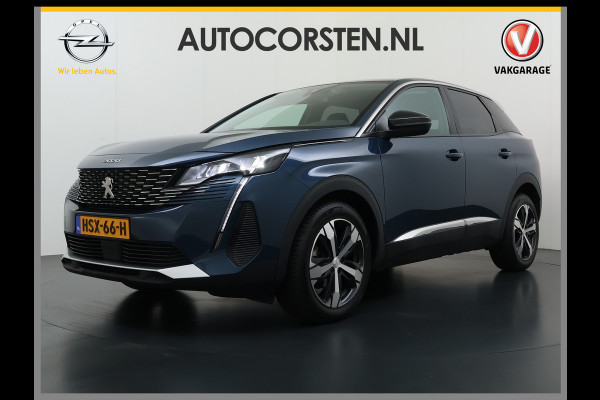 Peugeot 3008 T131pk AUT 360°Camera Apple Carplay Android 1/2 Leer Keyless Bordherk. Lane-dep. Flippers Led Navi Stoelverw. Grootlichtassistent Isofix CruiseControl Ecc Usb Bluetooth Verst.Stoelen 18''LM 1.2 PureTech Allure  Pack Business